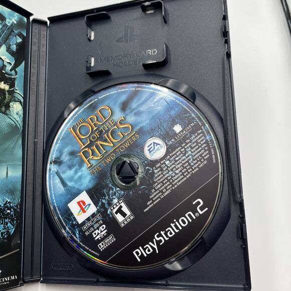 Lord of the Rings: The Two Towers (PS2, 2002) *CIB* - Tested - Picture 11 of 16